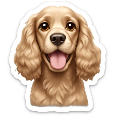 cocker spaniel sticker