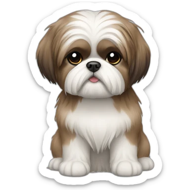 Shihtzu sticker