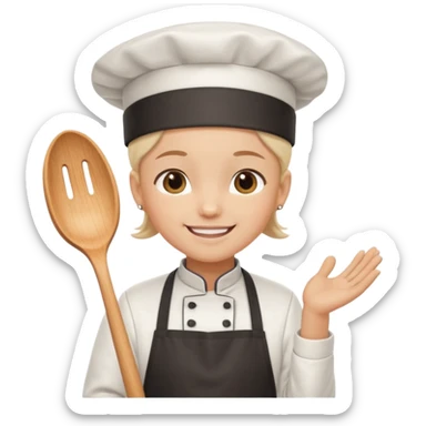 cute chef sticker