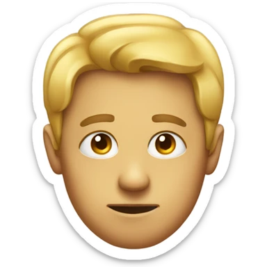 judging face sticker