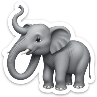 Trompa de elefante sticker