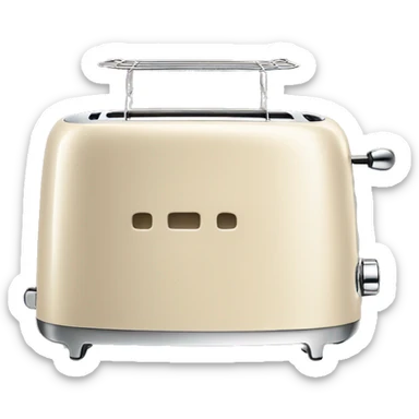 Smeg Toaster beige  sticker