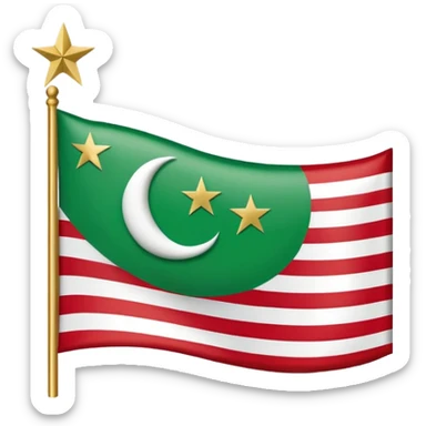 Flag Uzbekistan  sticker