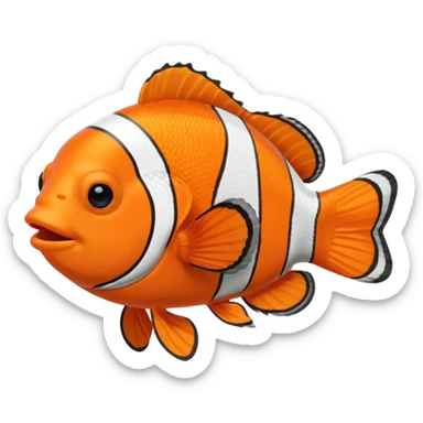 nemo clownfish sticker