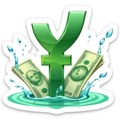 show me cash flow.indian rupee sticker