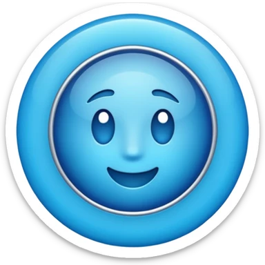 Certified blue color sticker