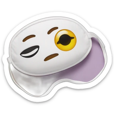 eye sleep mask sticker