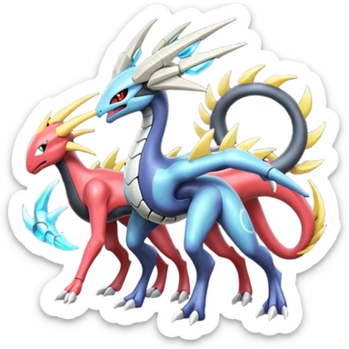 Dialga-Genesect-Miraidon-Darkrai-Deoxys-Giratina-Palkia-Meloetta-fusion sticker