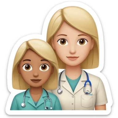 Occupational therapist assistant and physiotherapist assistant  sticker