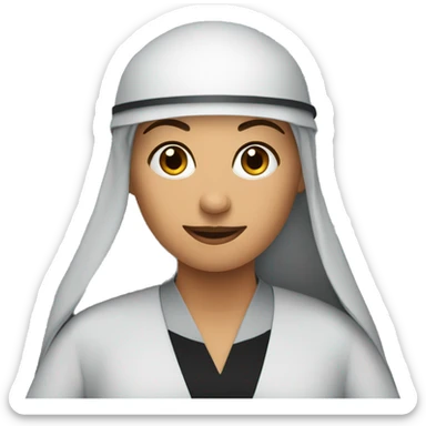 engineer in dubai with an abaya and sausages sticker