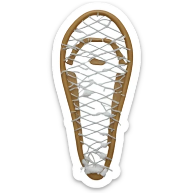 Snowshoe sticker