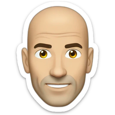 Zinedine zidane sticker