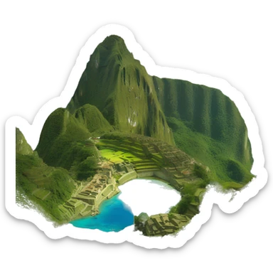 World south america sticker