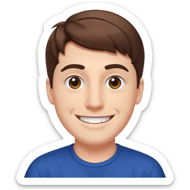 Mr Beast from YouTube  sticker