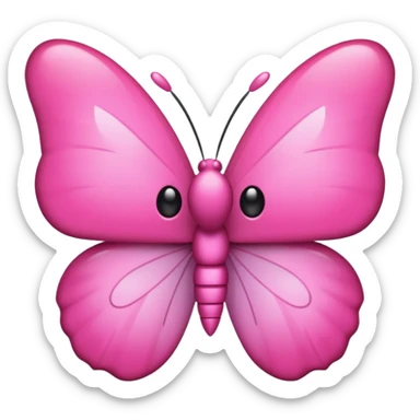 Cœur avec un noeud papillon rose  sticker