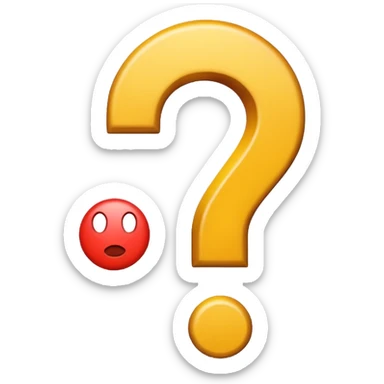 The Question Mark (Uncertainty & Inquiry) sticker