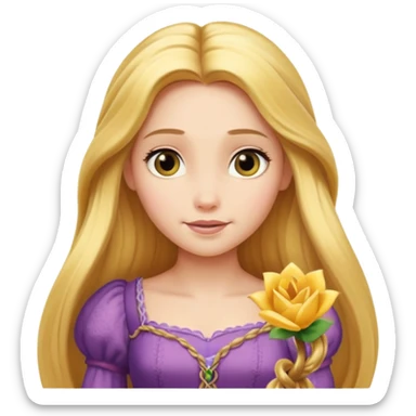 rapunzel sticker