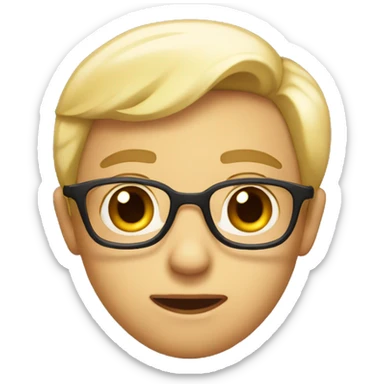 Side eyes but cutesy sticker