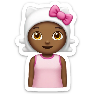 hello kitty emojis sticker