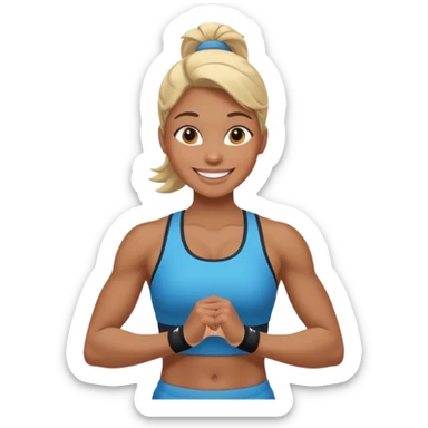 gym instructor sticker