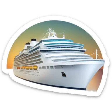 cruise ship sticker