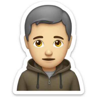 depressive-russian sticker