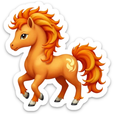
 ponyta pokemon sticker
