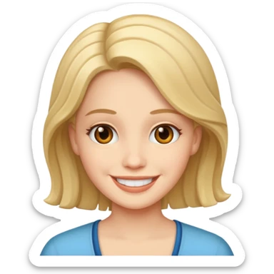 Shelley from Dandys world sticker