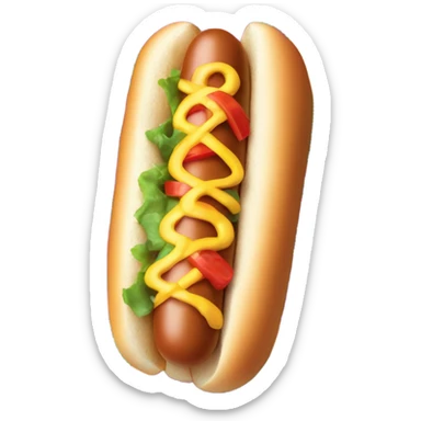Gay hot dog sticker