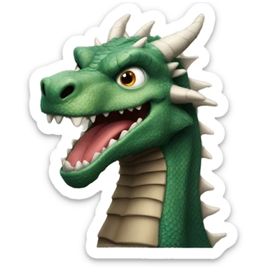 Dragon from Game of Thrones sticker