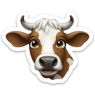 Vache expo sticker