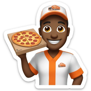 Little Ceasars pizza guy sticker