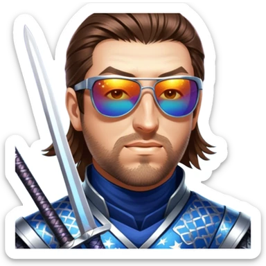 Celestial Samurai sticker