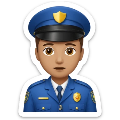 security uniform sticker