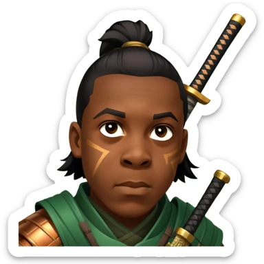 Samurai Sentry sticker