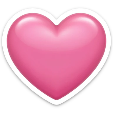 Valentines Day pink sticker