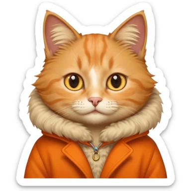 Turn this cat with sticker