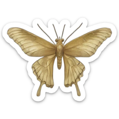 Atlas vertebralis sticker