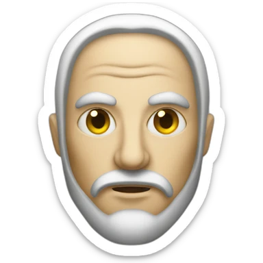 medieval evil spy sticker