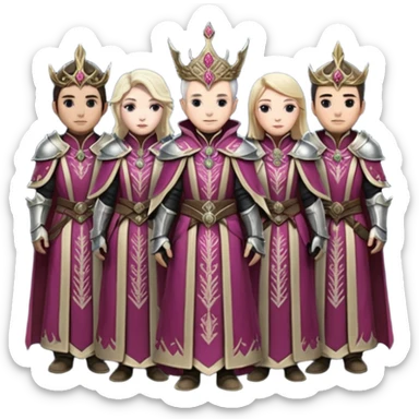 ESO umbral rose Council members sticker