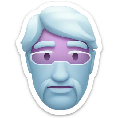 Futuristic LoFi themed profile icon sticker