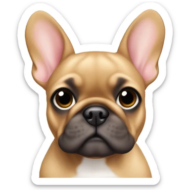 Fawn frenchie sticker