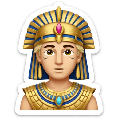 Farao egypt Alexander the Great sticker