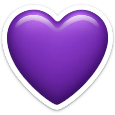 Purple heart  sticker