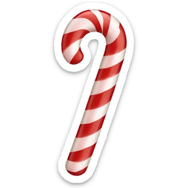 candy cane sticker