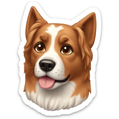 Dog coqquete  sticker