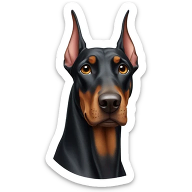 doberman sticker