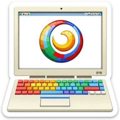 Mosaic web browser 1993 computer screen sticker