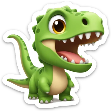 Dinosaure tout mignon  sticker
