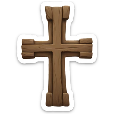 Cross sticker